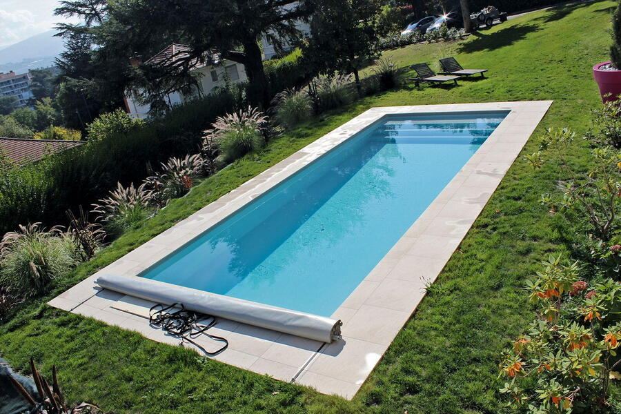 Exkluzivní obdélníkový bazén Desjoyaux Pool & Play Exclusive 10 x 4 m