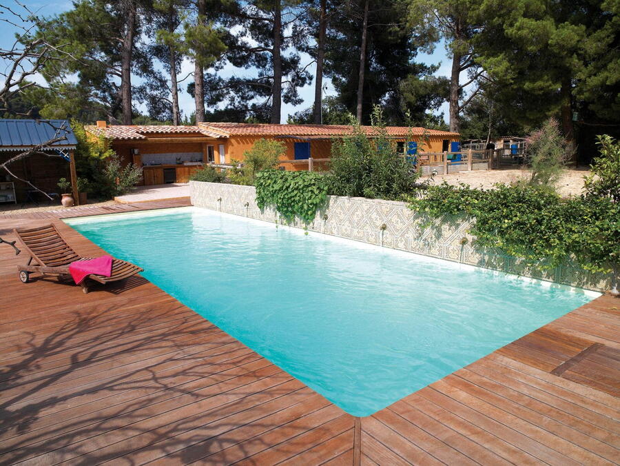Exkluzivní obdélníkový bazén Desjoyaux Pool & Play Exclusive 10 x 4 m