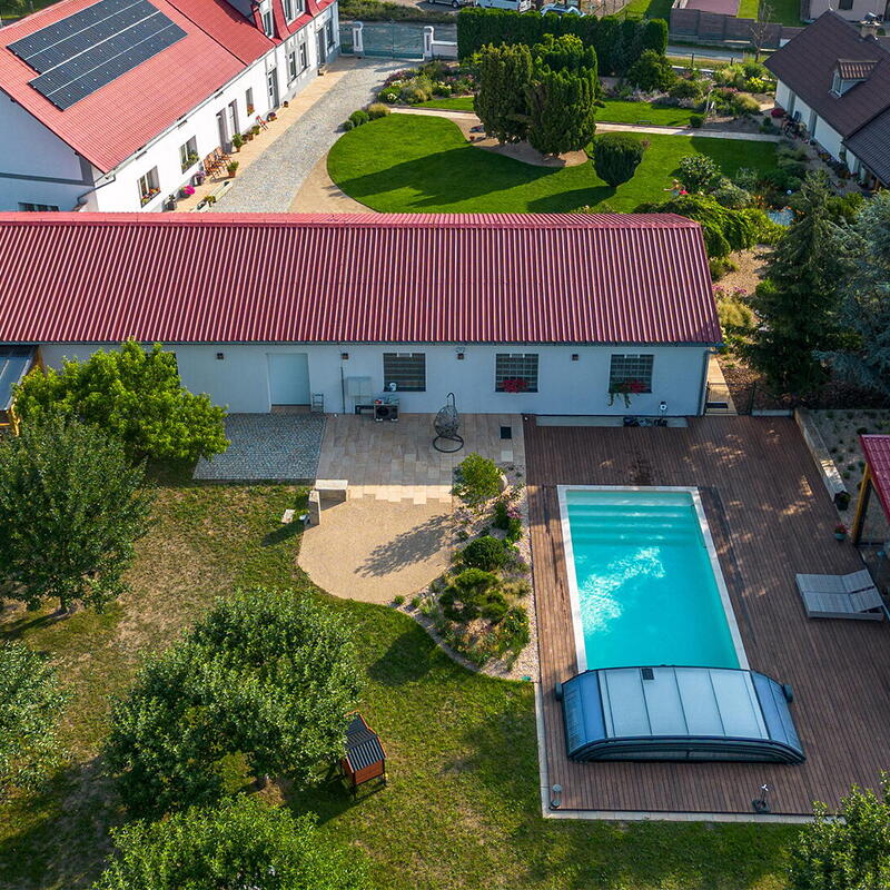 Bazén má vestavěnou filtraci (vak) Desjoyaux P.F.I. CAMO