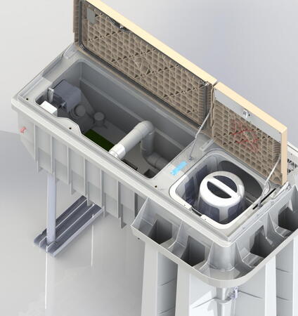 Vestavěná filtrace Desjoyaux PFI CAMO