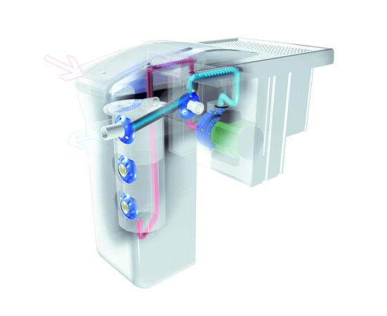 Závěsná filtrace Desjoyaux GR.I